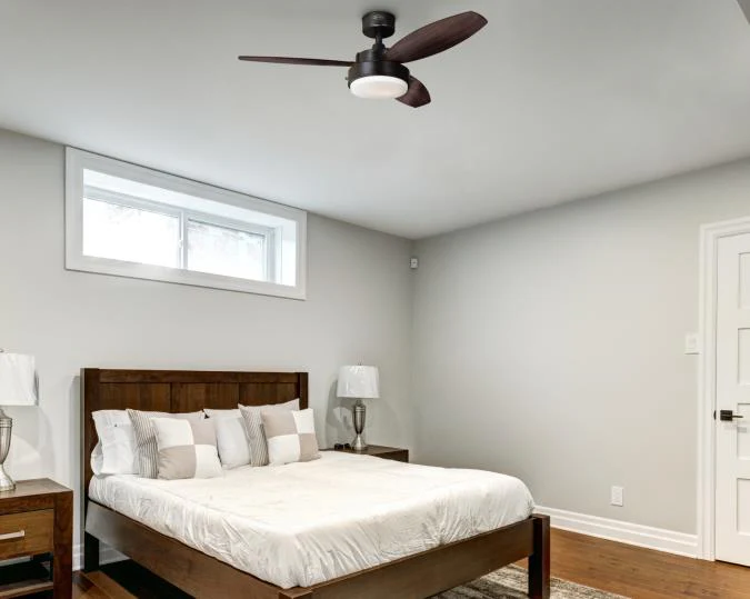 Alloy 42-Inch Three-Blade Indoor Ceiling Fan, Oil Rubbed Bronze Finish with LED Light Fixture - Image 7