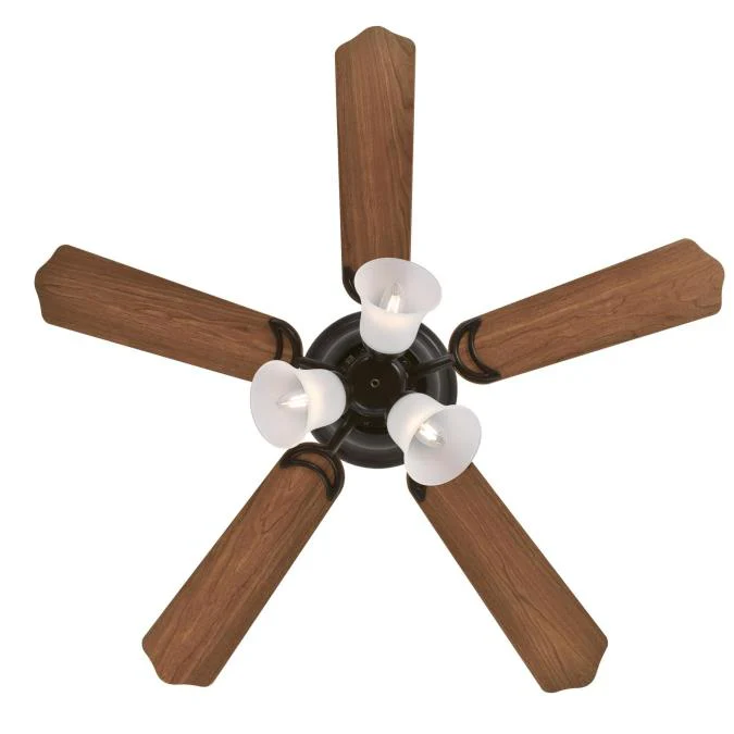 Contempra Trio 42-Inch Five-Blade Indoor Ceiling Fan, Oil Rubbed Bronze Finish with Dimmable LED Light Fixture - Image 9